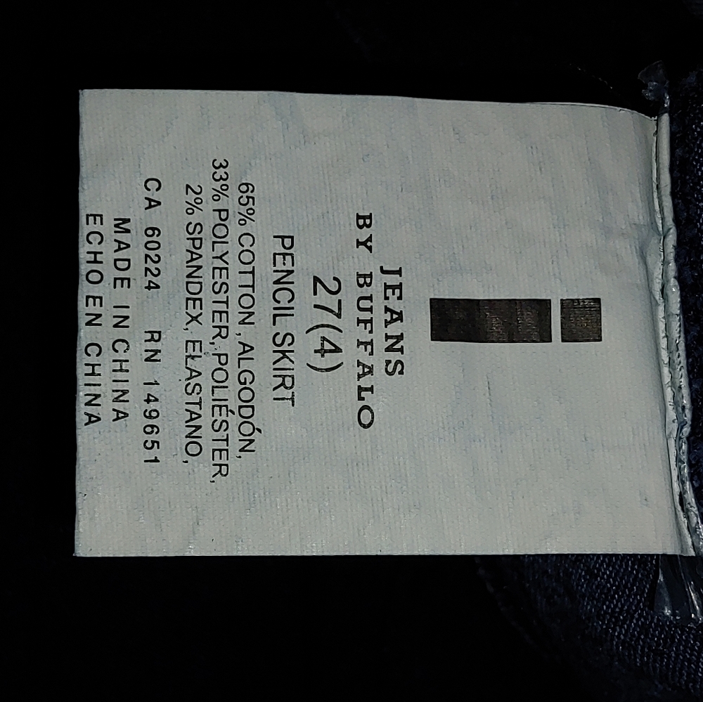 Jeans by Buffalo Skirt NWT - Picture 7 of 8
